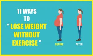 Lose Weight without Excersise